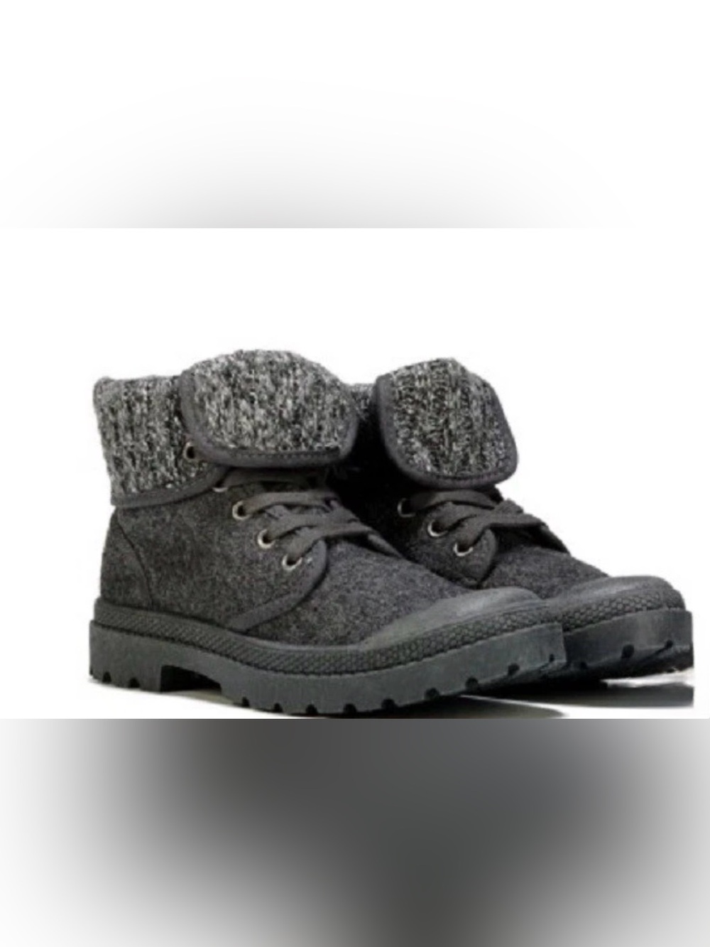 Rocket Dog Gray Fold-Over Ankle Boots-NWOT